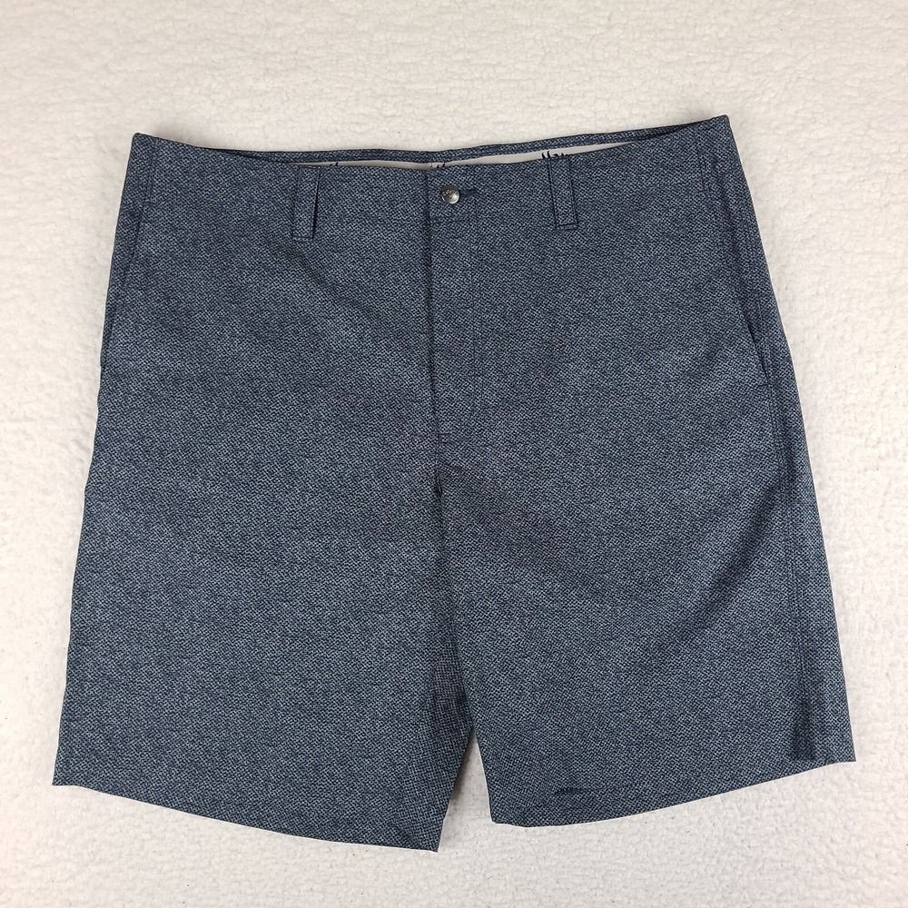 Callaway Shorts Mens 38 Blue Teal‎ 9" Inseam Casual Chino Performance Golf